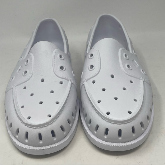 Sperry Authentic Original Float Boat Shoes Womens 8 Mens 6 White Slip On - Picture 6 of 14